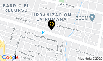 Mapa de Repuestos Y Frenos Carabobo en Maracay
