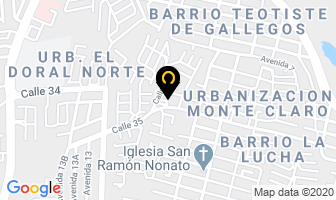 Mapa de Repuestos Y Refrigeracion Ahime en Maracaibo
