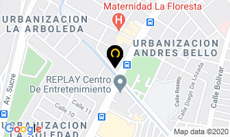 Mapa de Residencias Burguer, C.a. en Maracay