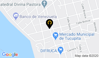 Mapa de Residencias El Pinar en Tucupita