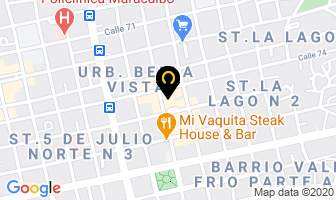 Mapa de Restaurant Damasco en Maracaibo