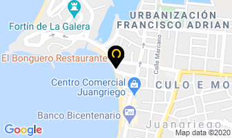 Mapa de Restaurant El Bonguero en Juangriego