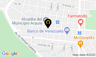 Mapa de Restaurant “El Patio” en Araure