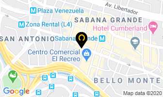 Mapa de Restaurant Fattush en Caracas
