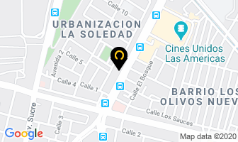 Mapa de Restaurant Piano Bar El Pez Dorado en Maracay