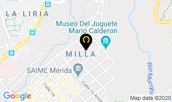 Mapa de Restaurante La Astilla en Mérida