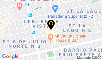 Mapa de Restaurante Maria en Maracaibo