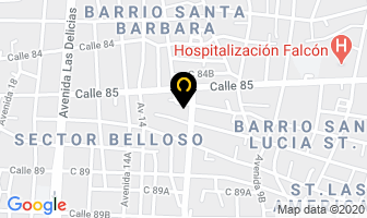 Mapa de Restaurante “Pa´que Franklin” en Maracaibo