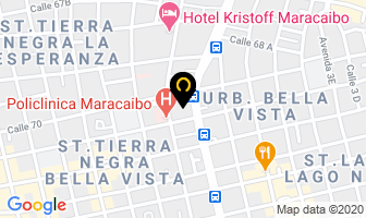 Mapa de Rivera Nava & Asociados en Maracaibo