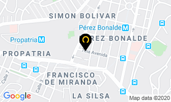 Mapa de Rm Refrigeración Comercial en Caracas