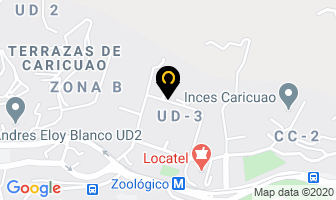 Mapa de Robertson Gomez M. en Caracas