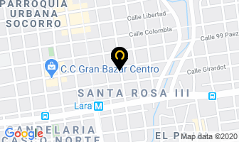 Mapa de Roca Maquinas De Coser Centro, C.a en Valencia