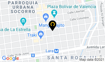 Mapa de Rosany Boutique, C.a. en Valencia