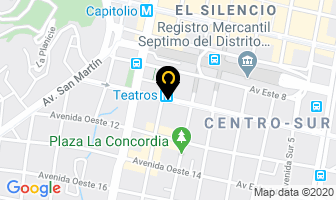 Mapa de Sabor Criollo en Caracas