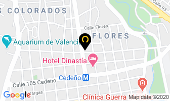 Mapa de Saivalca Administracion en Valencia