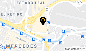 Mapa de Salon Cristal en Chacao