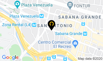 Mapa de Salon De Belleza Chic. en Caracas