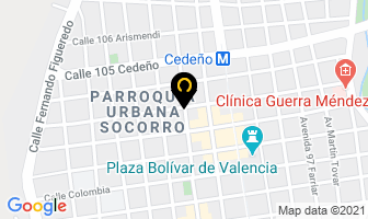 Mapa de Salon De Belleza Gedalias en Valencia