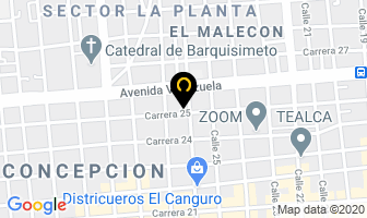 Mapa de Salón De Belleza Jessiluz en Barquisimeto