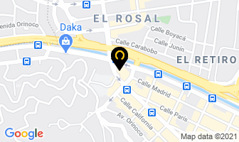 Mapa de Salón Homli en Caracas