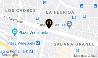 Mapa de Sanchez, Beatriz Dra. en Caracas