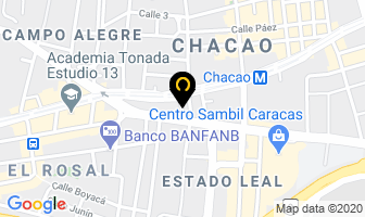 Mapa de Sastreria Posa C.a. en Caracas