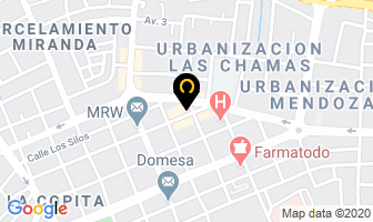Mapa de S.b.,s.a. Ingenieria en Cumaná