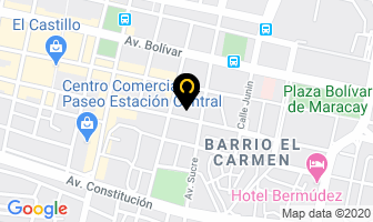 Mapa de Seminarios Caminos Maracay en Maracay