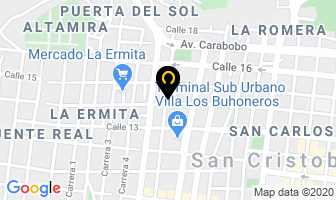 Mapa de Servi Suministros Barrios C.a en San Cristóbal