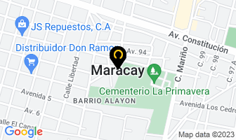 Mapa de Servicio De Ambulancia Galeno Hogar en Maracay