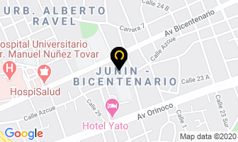 Mapa de Servicio Y Computacion Sycca en Maturín