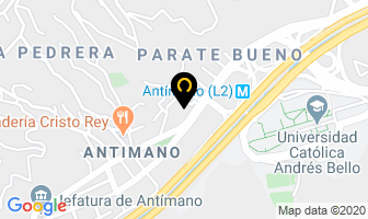 Mapa de Servicios A Domicilio De Equipos en Caracas