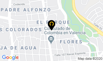 Mapa de Servicios Empresariales Hpm C.a. en Valencia