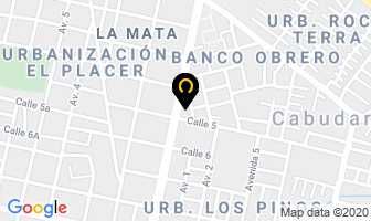 Mapa de Servicios Gilberto Marrero, F.p. en Cabudare