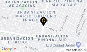 Mapa de Servicios Glaciar C.a. en Maracay