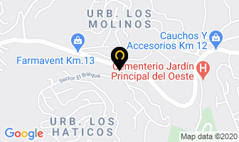 Mapa de Servicios Integrales Ber´ruiz en Caracas