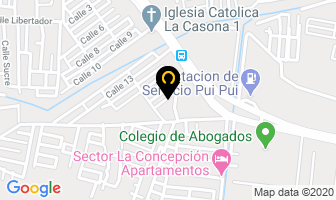 Mapa de Servicios Multiples El Rey C.a en Turmero