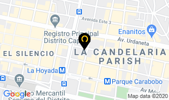 Mapa de Servicios TÉcnicos Rr Ca en Caracas