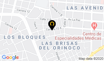 Mapa de Servicios Y Dotaciones Alfonzo C.a en Maturín
