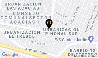 Mapa de Servinversiones Danines 0307, Ca en Maracay