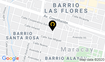 Mapa de Sistemas Hidraulicos Del Centro, C.a. en Maracay
