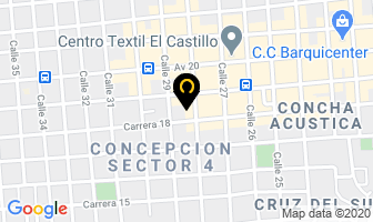 Mapa de Sites Rl en Barquisimeto