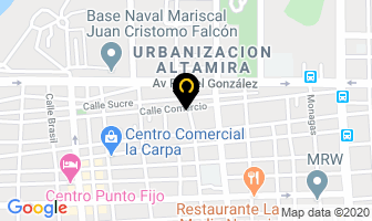Mapa de Sociarven C.a Zona Libre en Punto Fijo