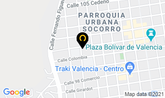 Mapa de Ss Tires C,a en Valencia
