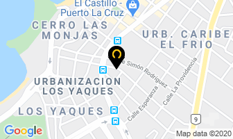 Mapa de Suberpartes C.a. en Puerto La Cruz
