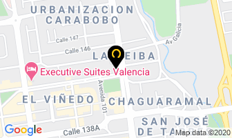 Mapa de Super Autos Viera C.a en Valencia