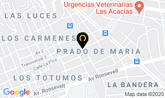 Mapa de Súper Cauchos Mariperez C.a en Caracas