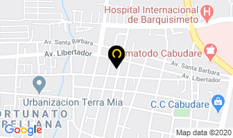 Mapa de Super Frenos Ca en Cabudare