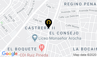 Mapa de Super Gomas Táchira en Valencia