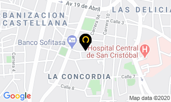 Mapa de Super Partes Luisargi Repuestos en San Cristóbal